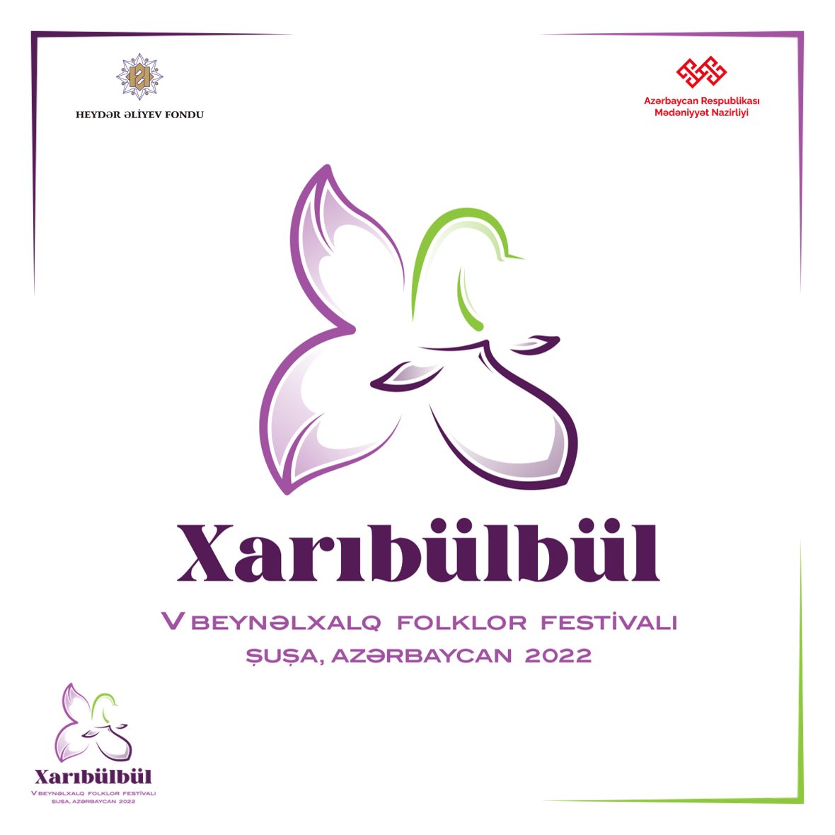 xaribulbulfest's tweet photo. 2022-ci il 12-14 may tarixlərində Azərbaycanın mədəniyyət paytaxtı olan Şuşa şəhərində Mədəniyyət Nazirliyi, Heydər Əliyev Fondu və Şuşa Şəhəri Dövlət Qoruğunun təşkilatçılığı ilə V Xarıbülbül Beynəlxalq Folklor Festivalı keçiriləcək.
Ətraflı: https://t.co/RNuMG1vKCS https://t.co/O2HMsrtTg3