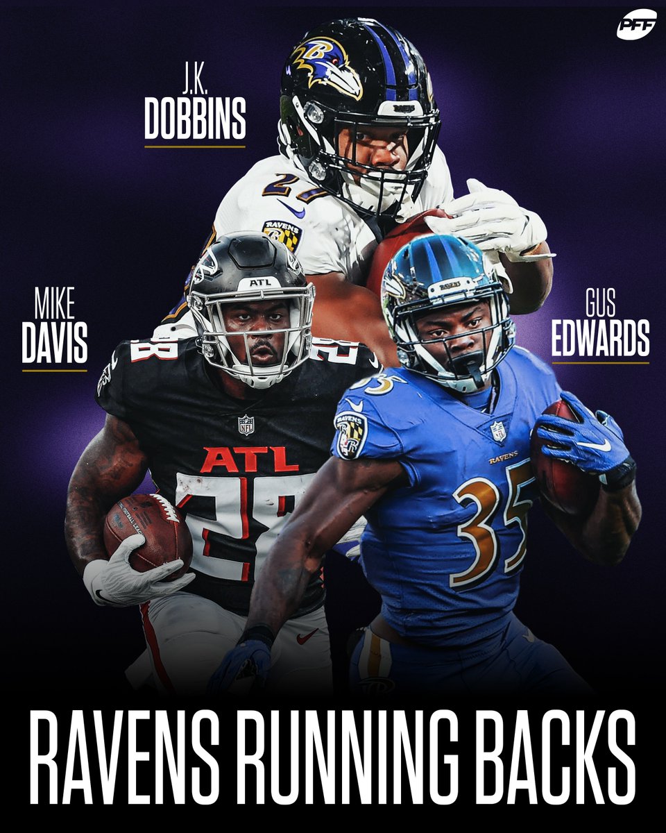 The Ravens running back room is deep