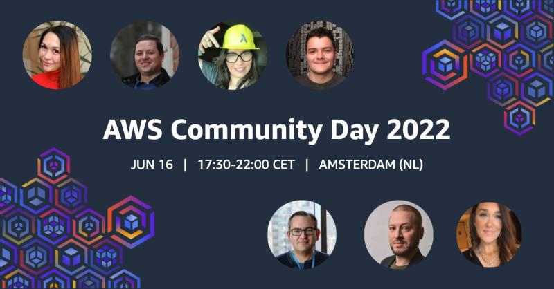 Going to be near Amsterdam on 16th June? 

Well come along to the AWS Community Day where there is an amazing line up of speakers... I am also speaking with a brand new deck "Is Serverless Too Hard?"

For details and signup:
awscommunityday.nl