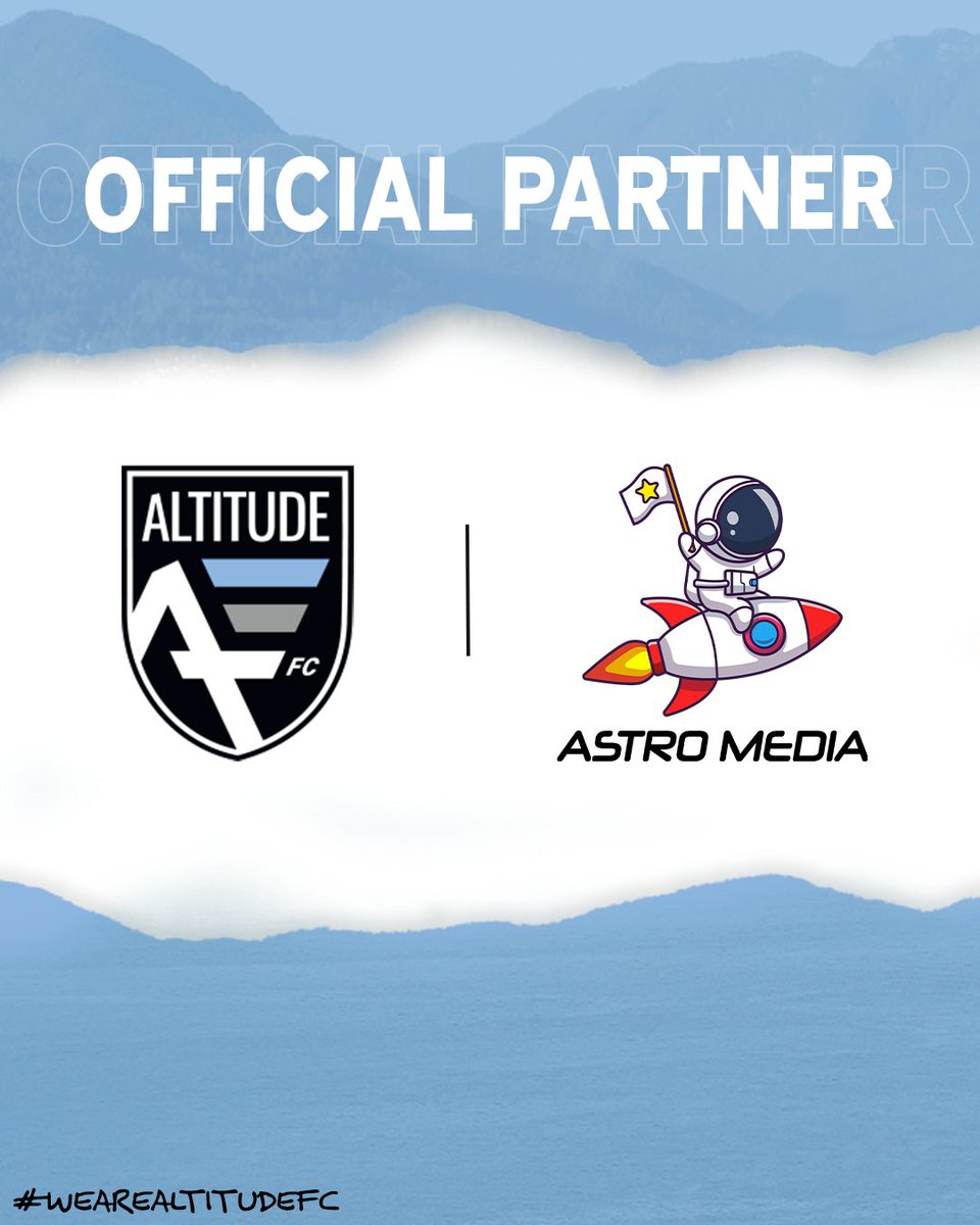 AltitudeFC_ca's tweet photo. We are proud to announce our partnership with Astro Media as our social media content provider. Marcus and @Mcants16 has been an absolute pleasure to work with on graphics and video content. Check out their other projects on social media and at https://t.co/RSVOXq3kwu. https://t.co/2PKx5ZqFBy