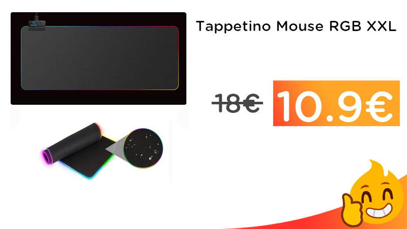 PepperOfferte's tweet photo. #OFFERTE Tappetino Mouse RGB XXL 10.9€ ➡️ https://t.co/yBCtZgQBSX https://t.co/KnmRbDmx4M