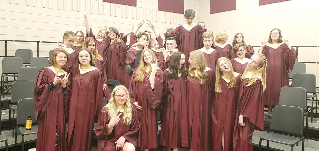 Madison Middle School put on a great spring concert last night. Great job students and staff.