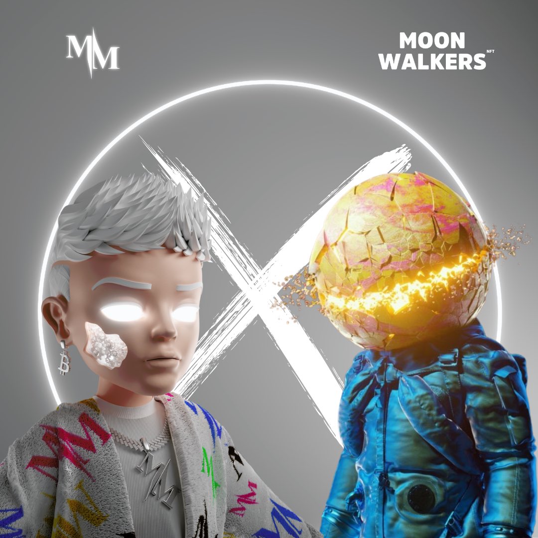 💎Moguls x Moonwalkers 🪐

💎x5 WL for <a href="/m3tamoguls/">M3TA MOGULS</a>
🪐x5 WL for <a href="/moonwalkersoff/">MOONWALKERS</a>

To Enter👇

- Follow <a href="/m3tamoguls/">M3TA MOGULS</a> &amp; <a href="/moonwalkersoff/">MOONWALKERS</a>
- Like &amp; Retweet
- Tag friends

Ends in 48 hours.

#NFTCommunity #NFTs