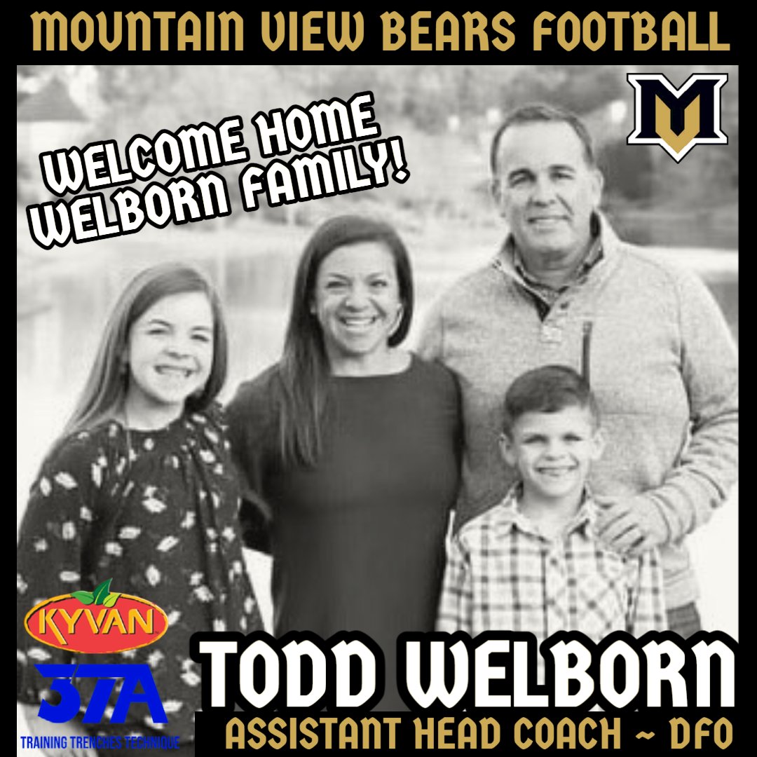 MVFootballBears's tweet photo. Please help us welcome Todd Welborn and his family to the Bear Nation! Press release available at https://t.co/q5rUSfXocP
@Twelborn05 @mvbears @CoachJP4 @GDPfootball @AJCsports @GwinnettsportsN @gtimessports @abhsports @ABHpreps @nthfootball https://t.co/93s277fYWS