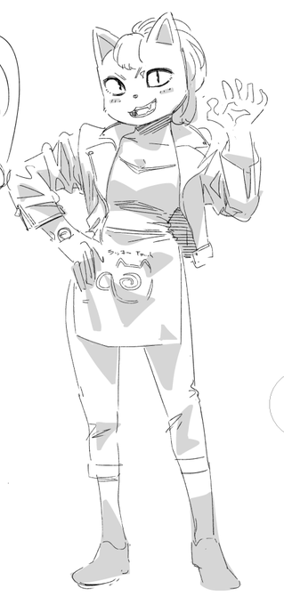 おしりたんていのすずさん落書き。
毎回魅力的～と思いながら読み聞かせしてる。 