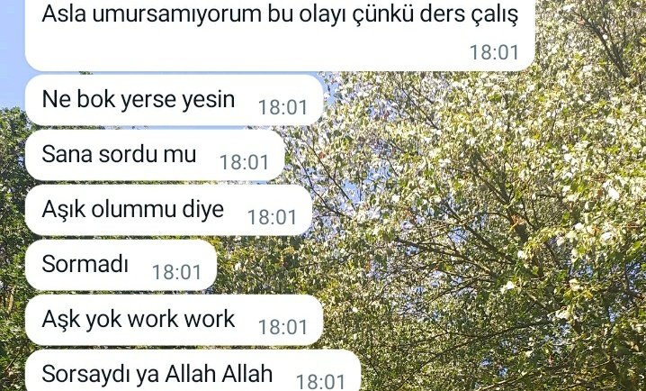 Tüm olaylara bakışımız work work