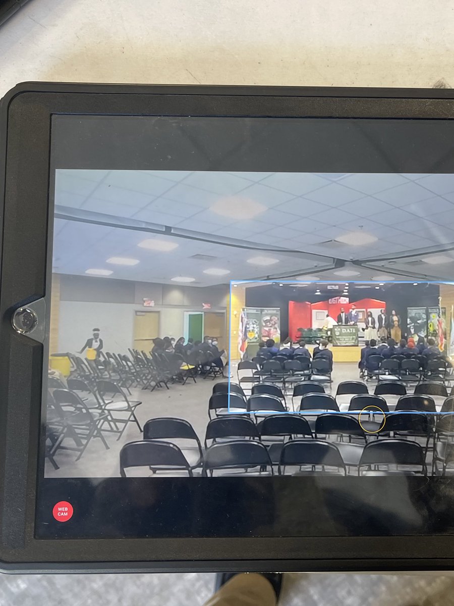 DATETechnology's tweet photo. Our livestream set up for honors day. @mevocamera @Zoom @Apple @Behringer https://t.co/aaImWvJM2U