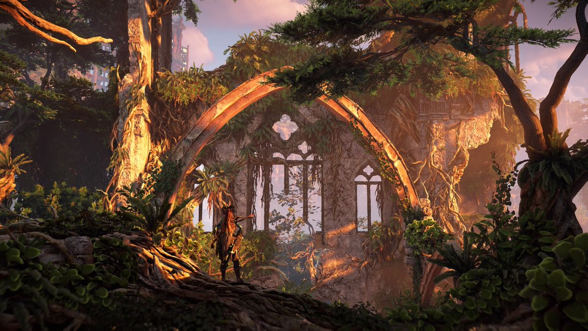 PinupSparrow's tweet photo. @VPGameExhibit #historytuesday #HorizonForbiddenWest #BeyondTheHorizon #RiseAboveOurRuin #VirtualPhotography https://t.co/uKGRzeW9tk