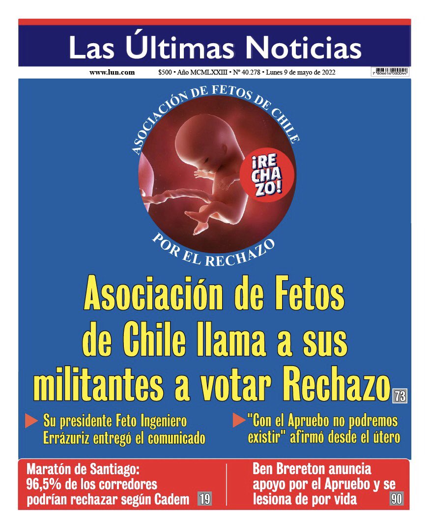 No nos extrañaría que lun el día de mañana...