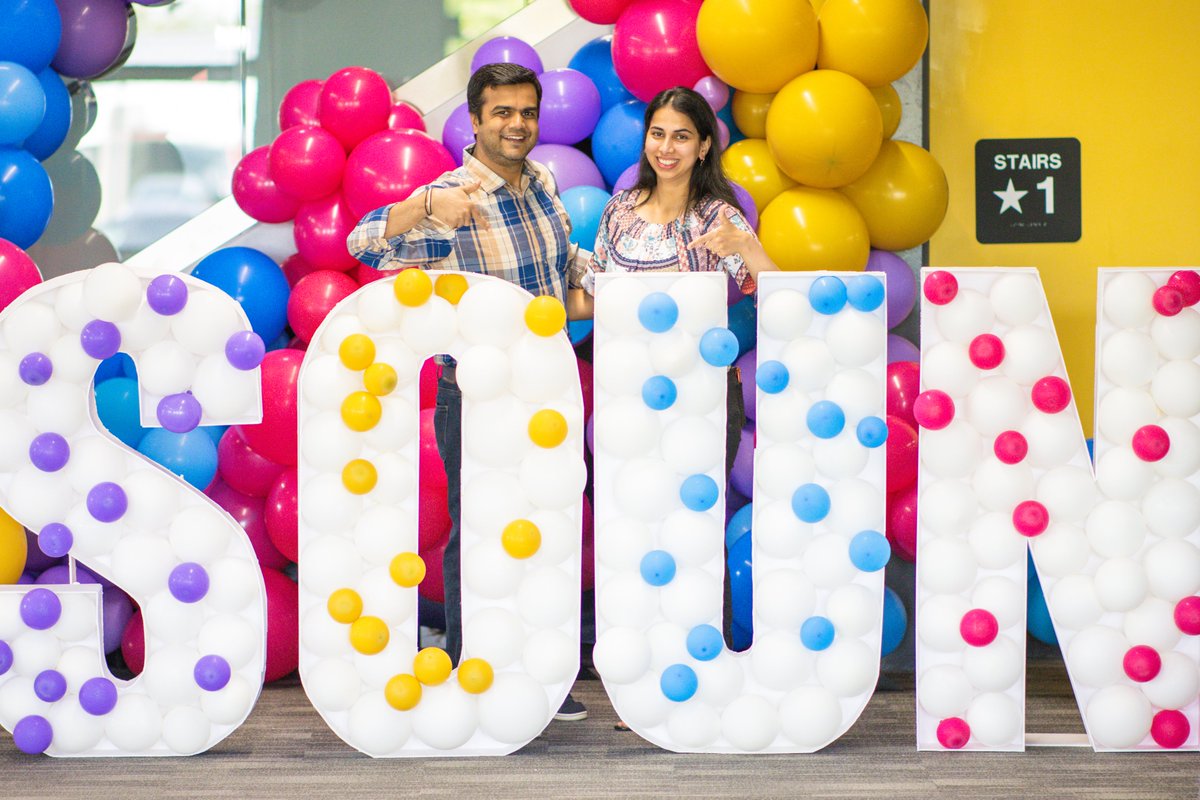 SoundHound's tweet photo. We are kicking off going public in style! #TeamSoundHound celebrated with good food, friends, and fun at the Santa Clara, Toronto, and Boulder Celebratory Happy Hours. Check out photos from the event → 

#SOUN https://t.co/aYGhHPbdVP