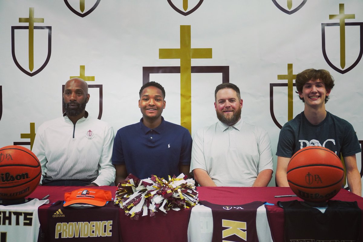 Great day yesterday, 2 of our guys were recognized as they will play at the next level. Jayme Peay with Carson-Newman; Andrew Lawrence with Bryan College. Excited to watch their careers at the next level, but more importantly to see the men they grow to become. #coachandlead