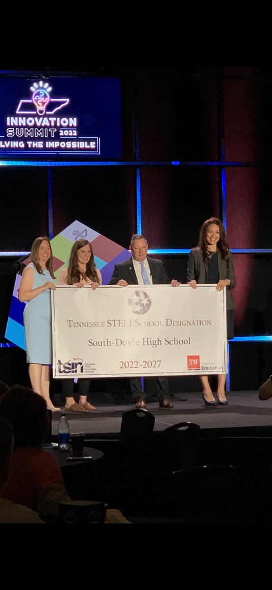 KCSScience's tweet image. @KnoxSchools is proud to announce that two of our schools are newly STEM designated by the state. The dedication and hard work of these schools paid off! Congrats to Green Magnet and South Doyle High! @JonRysewyk @KCSInstruction @SDCherokee @GMASteam