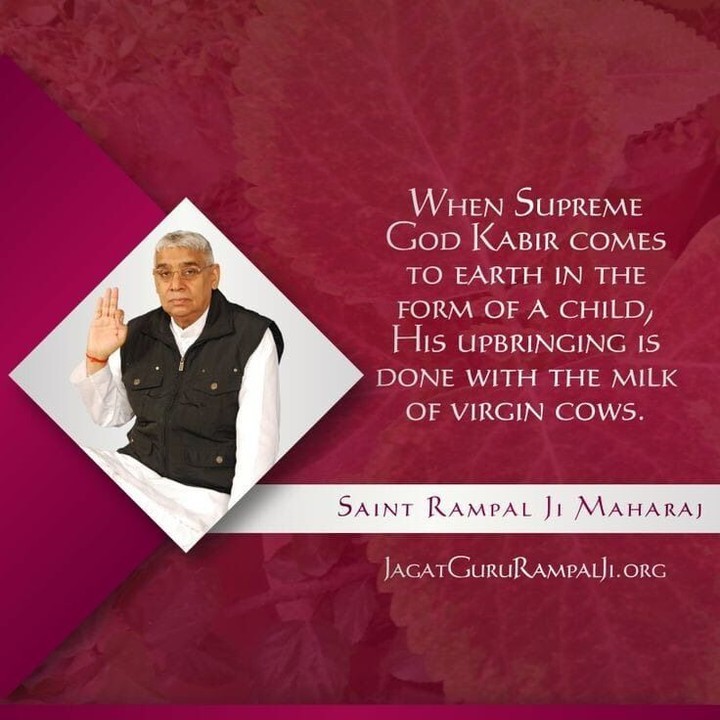 WHEN SUPREME
 GOD KABIR COMES 
  TO EARTH IN THE 
  FORM OF A CHILD.
#GodNightTuesday
⏩Must Read The 
spiritual  book "JINE KI RAH"