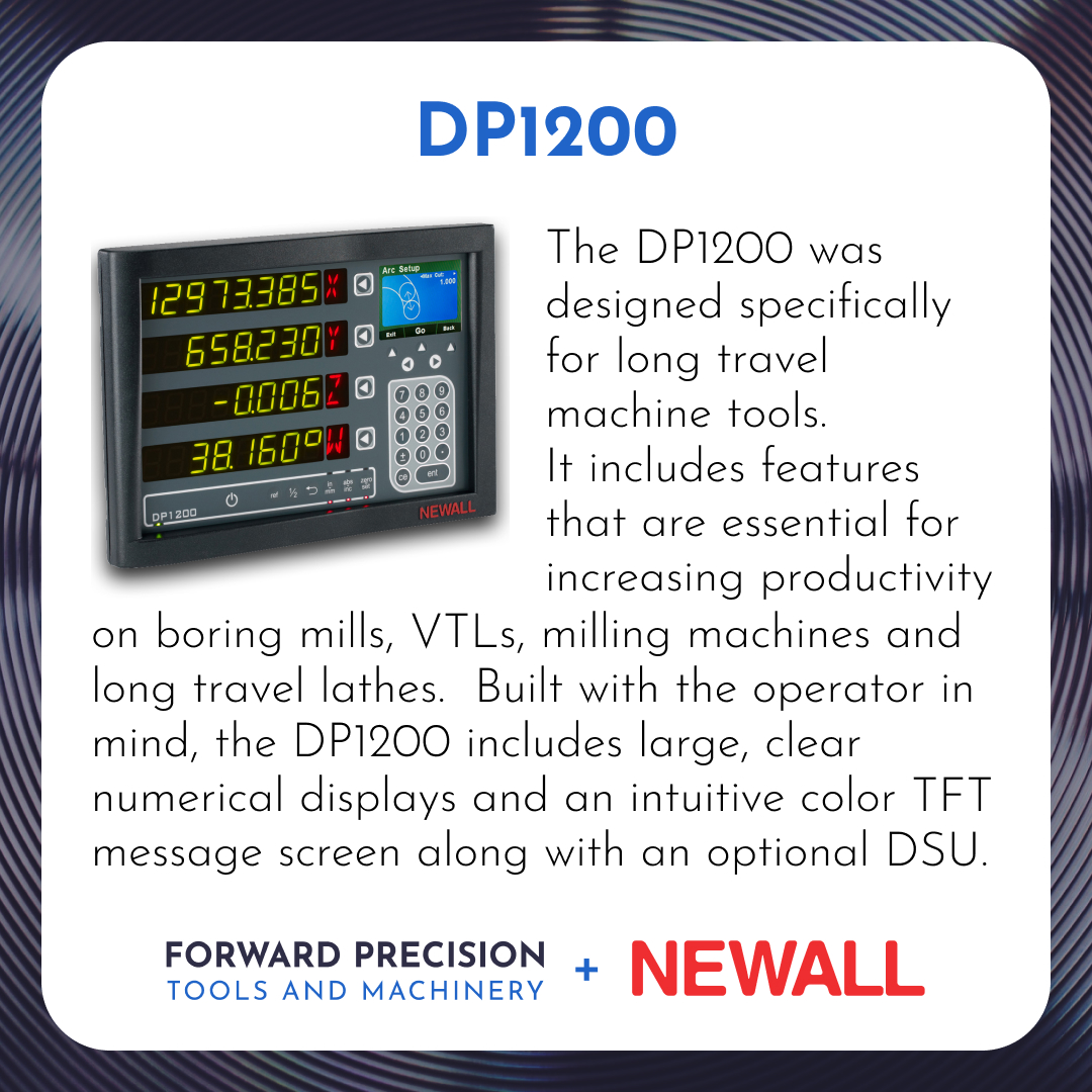 forward_tools's tweet image. Forward Precision is your trusted
distributor for all Newall products, digital readout
systems, and replacement parts.
Contact us for any and all Newall product inquiries at
info@forwardprecision.com
#newall #DRO #digitalreadout #digitalreadoutsystem #lathesandmills