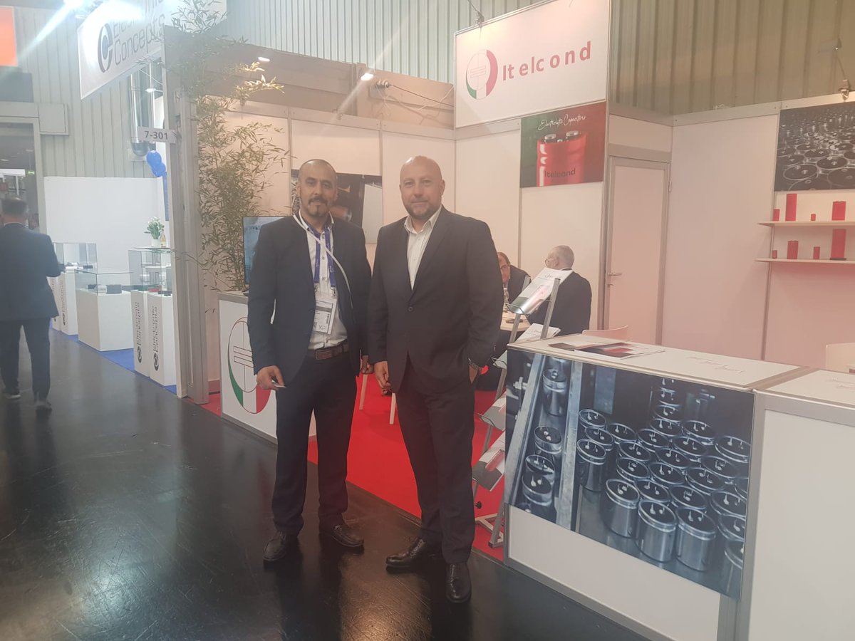 API_Capacitors's tweet photo. Today we're at @pcimeurope 2022 exhibition in #Nuremberg - where the power electronics community have come together to network and discuss the latest industry trends.

It's been fantastic to see familiar faces at the event and to meet new people within the industry.

#capacitors https://t.co/aMehdQjMlY