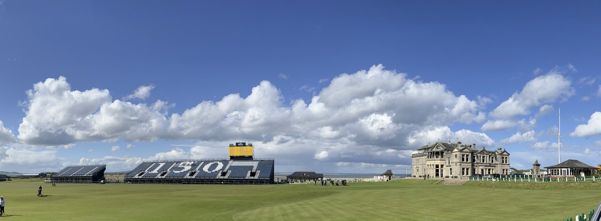 _ScotlandTours's tweet photo. The 150th Open Golf Championship St Andrews, July 2022. Preparations are well under way. @PGATOUR @TheOpen @NBCSports @GolfChannel @GCGolfToday @RandA #Golf #golfchannel #pgagolf #pgatour #BespokeScotlandTours #ToursofScotland #Scotland #StAndrews https://t.co/hPDHp3y0A9