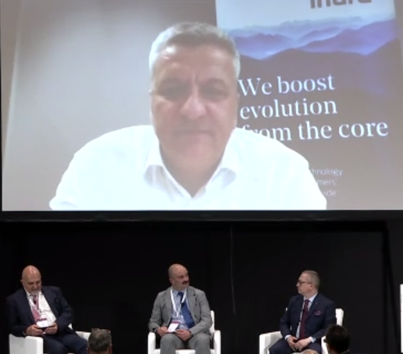 IndraCompany's tweet photo. "We need a strong political will for launching EU Cyber Programs, delivered by means of strategic partnerships with users in diverse ecosystems who commit to purchase the capabilities developed within an EU collaborative way." @dluengor, Director Indra in Brussels at #CybertechEU https://t.co/07YJU5jr61