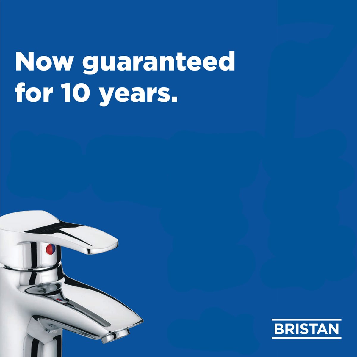 We’re constantly inspired by our customers to make improvements.
We've enhanced the specification of our core range of taps with next-generation components that make our taps perform even better than before, which is why we've increased our guarantee period from 5 years to 10.