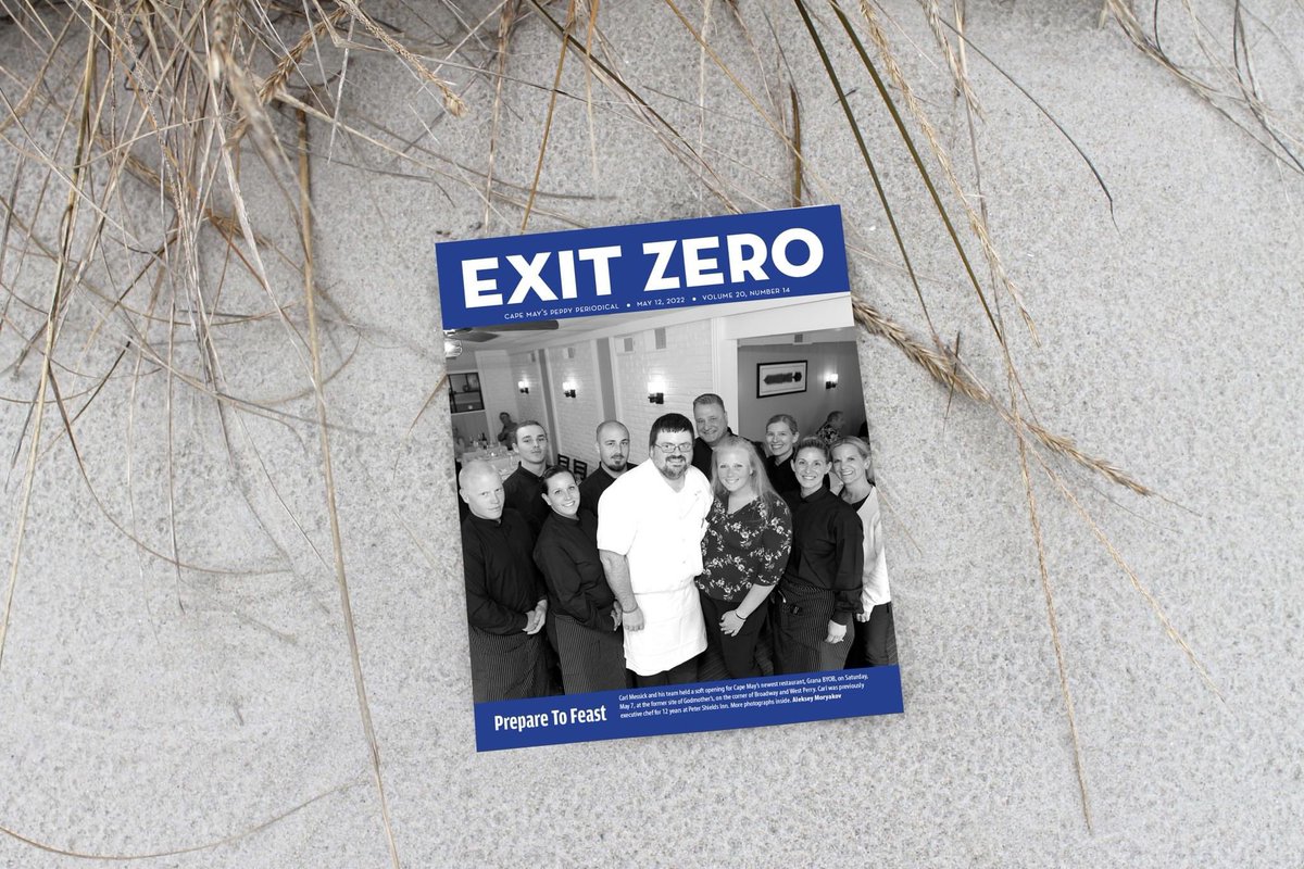 exitzeromag's tweet photo. In this week’s issue… soft opening of Grana BYOB, Kentucky Derby Fundraiser for Animal Outreach at Elaine’s, Sunday Social for East Lynne Theater at Fins, and Kricket Comedy at Cape May Brew Co.
Read online today at https://t.co/oHZ6FC77vw.
#exitzero https://t.co/DOgmIdvDl0