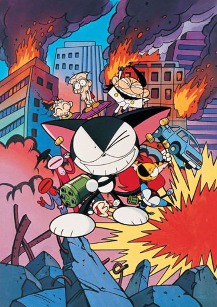 ScratchyDerose's tweet photo. I seriously need more stylized “Cartoony” anime in my life. https://t.co/hqOHHzxn7v
