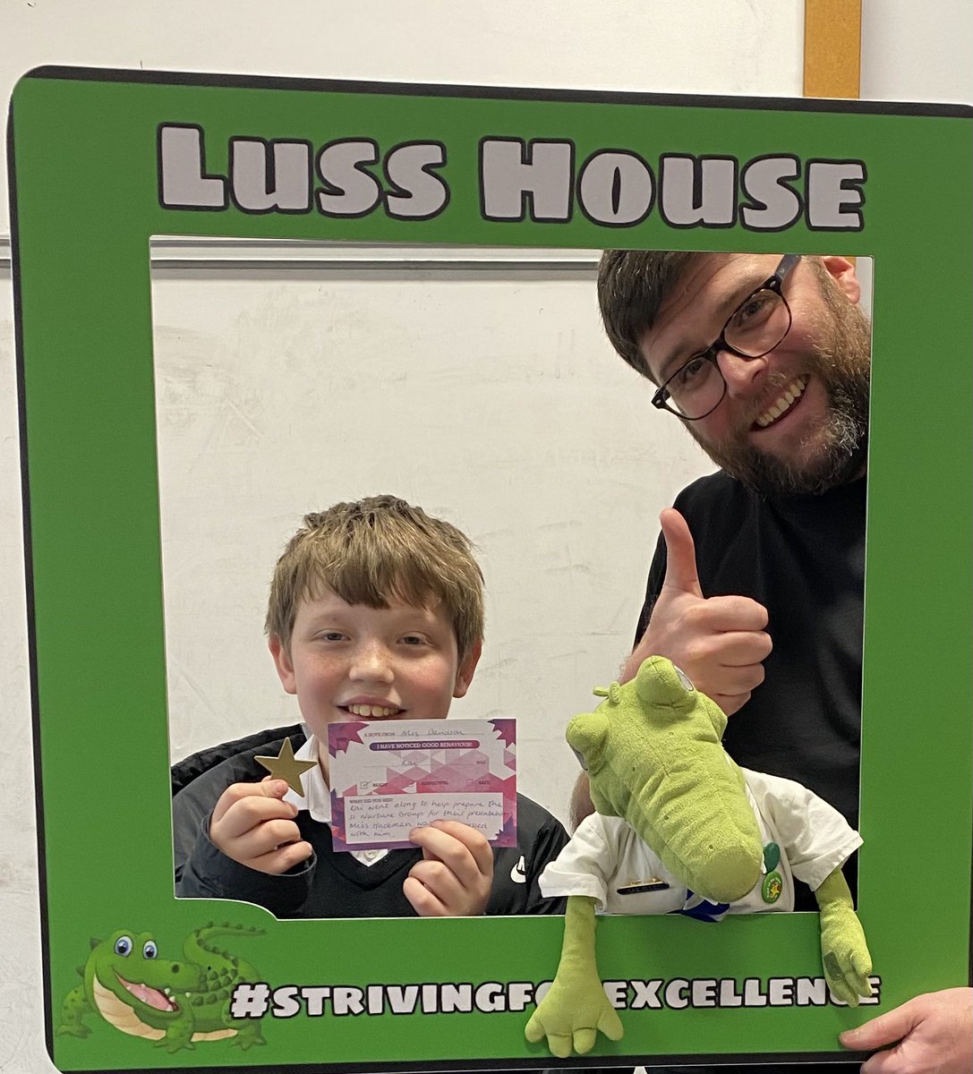 Luss house moved a step closer to the 3rd House Cup in the last 4 years thanks to Kai Gill. Kai was awarded a star token for meeting the S1 Nurture group and talking to them about their graduation

Well done Kai!! 

#WeCARE
#LussLussLuss
#3yearsoutof4
#strivingforexcellence