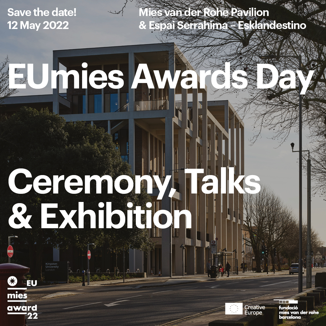 YTAAward's tweet photo. EUMIES AWARDS DAY→12.5.22
@EUMiesAward

A special day open to all architecture lovers to enjoy and share together the best architecture in Europe. A unique occasion to exchange ideas, knowledge and opinions in a festive encounter to gather and celebrate!
https://t.co/CntCqj7Nrv https://t.co/UuTdbHGcLQ