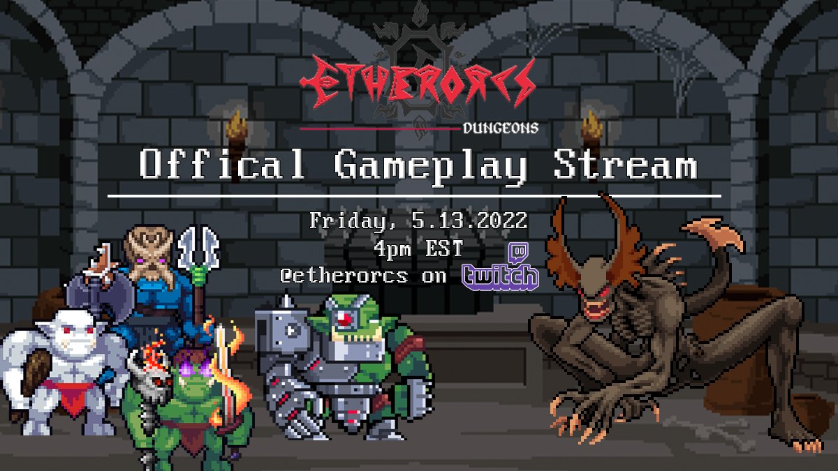 🚨 STREAM ALERT 🚨

Join @b33feth and <a href="/Vern_Boy/">vernon.eth ❁</a> as they take on the 2nd floor of the Elvish Dungeon this Friday at 4pm est!

ZUG ZUG