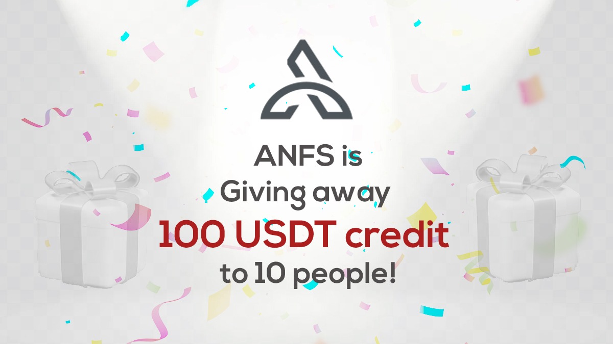 Excited to announce our Web wallets have exceeded 6,000 registrations!!! 🥳

To celebrate, we are giving away 100 USDT credit to 10 people!💯

Retweet, follow our Twitter <a href="/OfficialAnfs/">OfficialANFS</a> and tag 3 friends to be entered. 

#ANFS #airdrop #giveaway