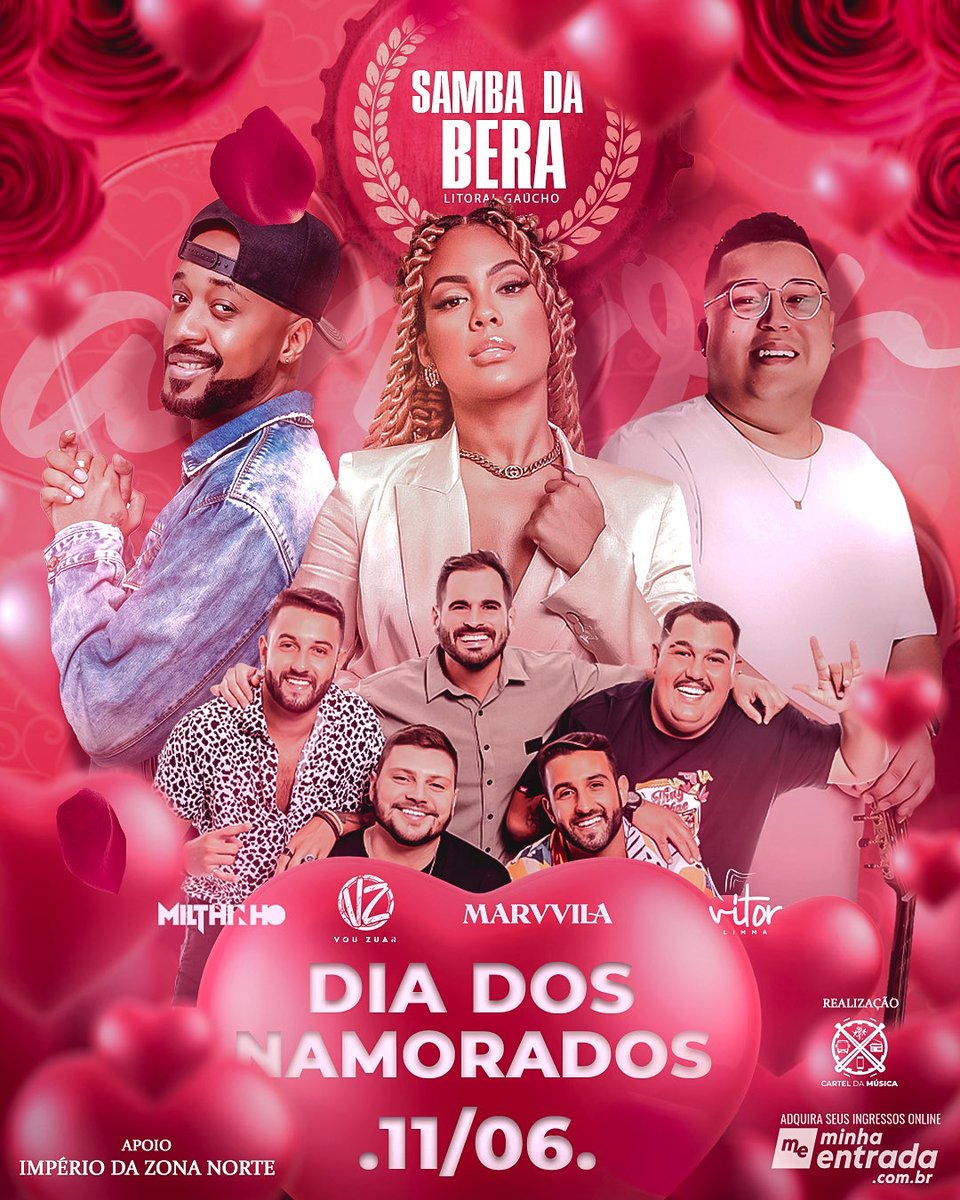 SambaDaBra1's tweet photo. Já garantiu o presente do mozão de dia dos namorados 
🎁❤️
COMPRE SEU INGRESSO 
https://t.co/zyFkQKelCz https://t.co/TMbhnoWk9D