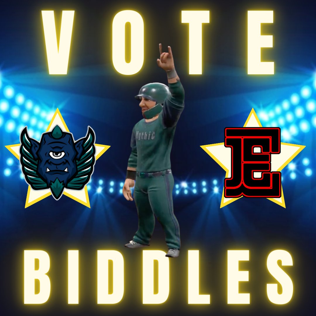MythicSSBL's tweet photo. Our very own Biddles Rosas has been nominated to represent the Epic at SS in the All-Star Game!
Make sure to vote him in!
#UnleashTheBeast #VoteForBiddles #BiddlesASG https://t.co/Tbj8dtOLtB