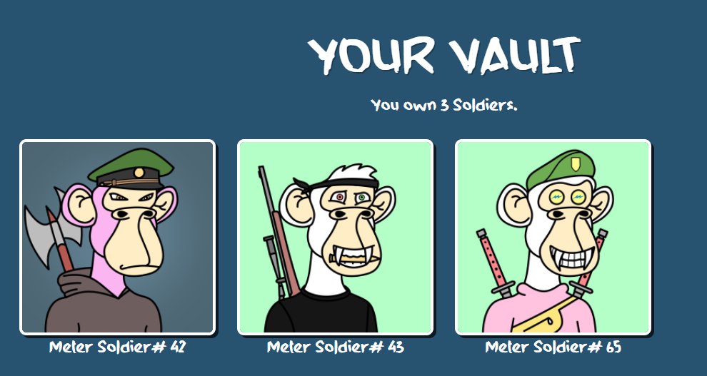 Meter Soldiers ⚡️ MINT NOW tweet media