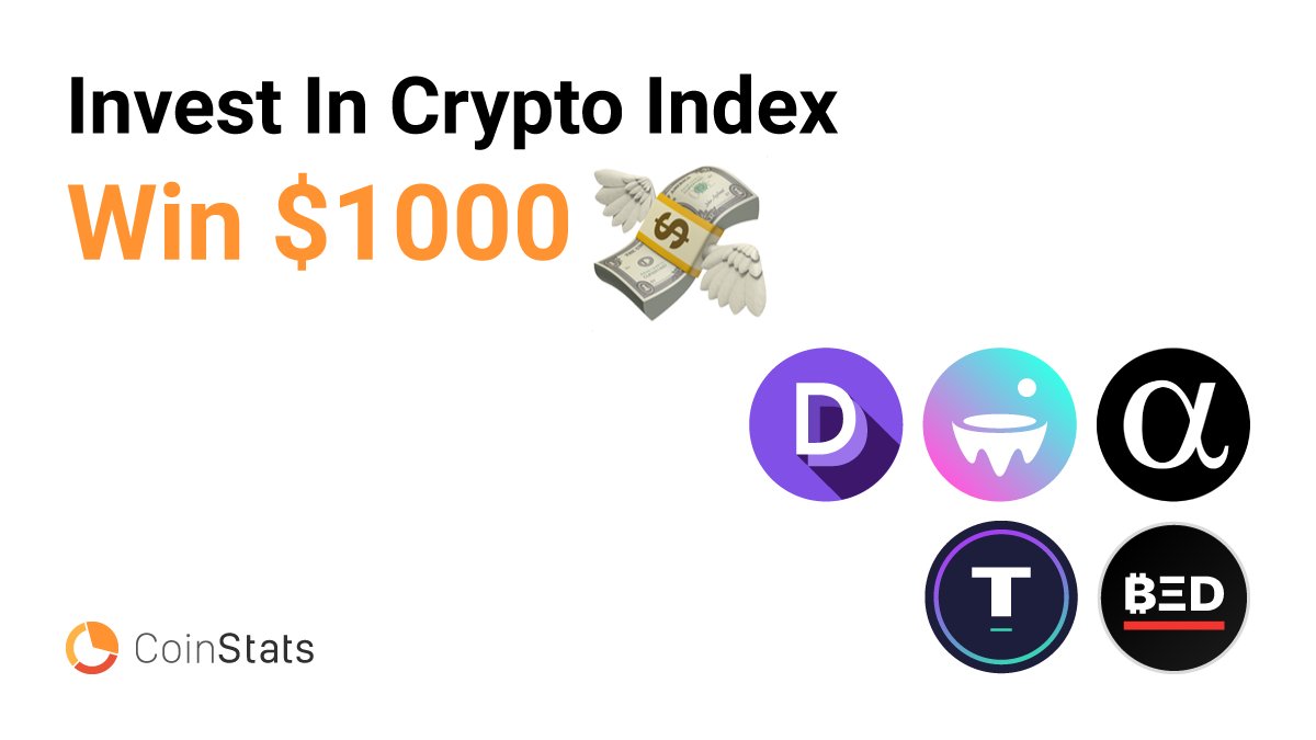 Don't fret  - invest &amp; win a prize🎁

We just added the 🔝crypto indexes to our mobile homepage. 

Invest in them through CoinStats for a chance to win $1000 💸

👀 coinstats.app/coins/defipuls…