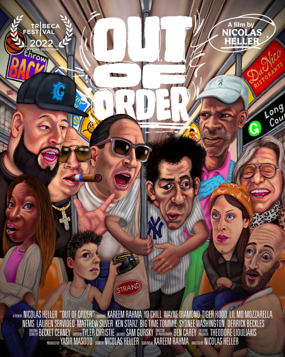 NewYorkNico's tweet photo. "Out of Order" June 11th. @Tribeca https://t.co/ktOTZfObLQ