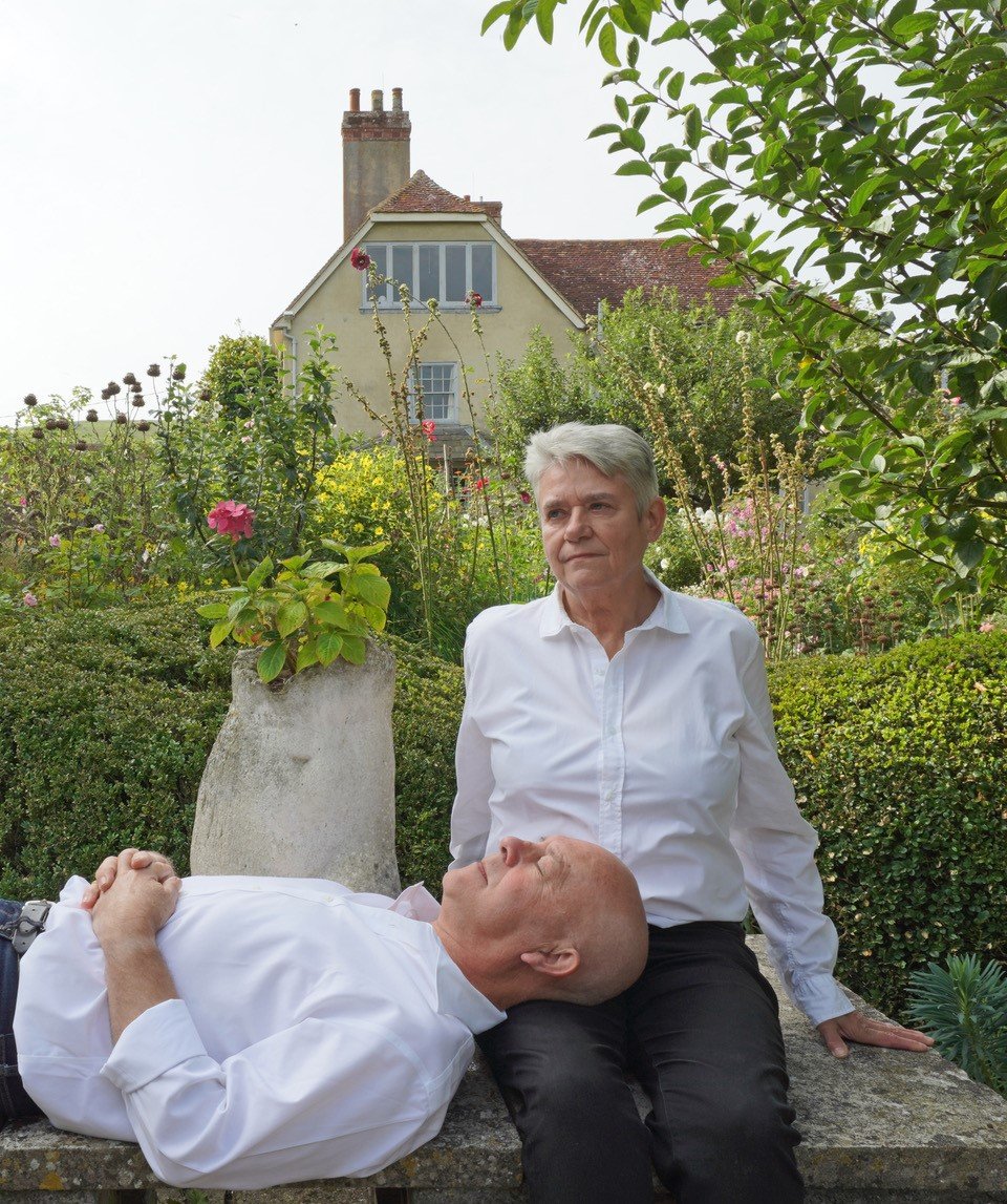 CristeaRoberts's tweet photo. "For us, #architecture is a way of getting to grips with who we are as people on the personal level, the social level and the cultural level." Artist duo #LanglandsandBell discuss their latest exhibitions at @CharlestonTrust, #EastSussex: https://t.co/q3wsf9LCse https://t.co/PTsVDwoAqk