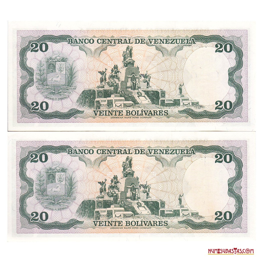 numisubastas's tweet photo. EN SUBASTA:
Pareja consecutiva de 20Bs de junio-7-1977, T7.
Para mayor información consultar el link:
https://t.co/0WpP4YAJIE
#Notafilia #Billete #PapelMoneda #BankNotes #Note #PaperMoney #PaperMoneyAuction #PaperAuction #RarePaperMoney #RareBankNote https://t.co/SWD2l0VbOg