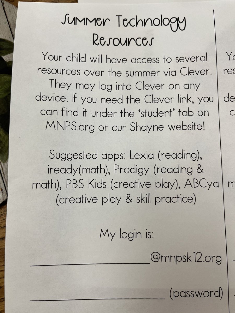 MsSalsingerTech's tweet image. It’s that time of year for us to get ready for summer break! We hope these cards will help encourage student practice over the summer ⭐️ @MNPSLearningTec @MetroSchools