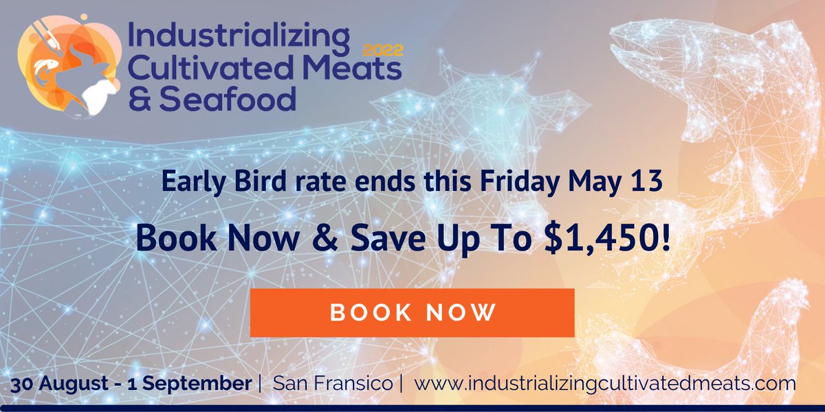 Industrializing Cultivated Meats & Seafood tweet media