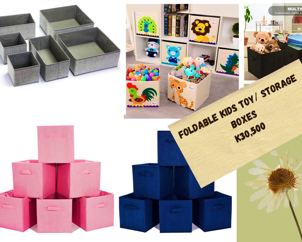 KidsToyParadize's tweet photo. Foldable Toy 🧸 Boxes! https://t.co/egY2VdJXup