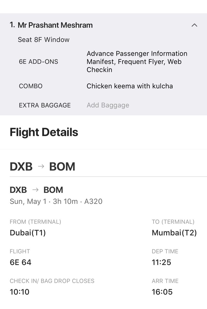 drmeshramortho's tweet photo. @IndiGo6E check in bag lock broken in Dubai to Mumbai flight 6E64 on 1st May… please take appropriate action https://t.co/2m7FPSrJEn