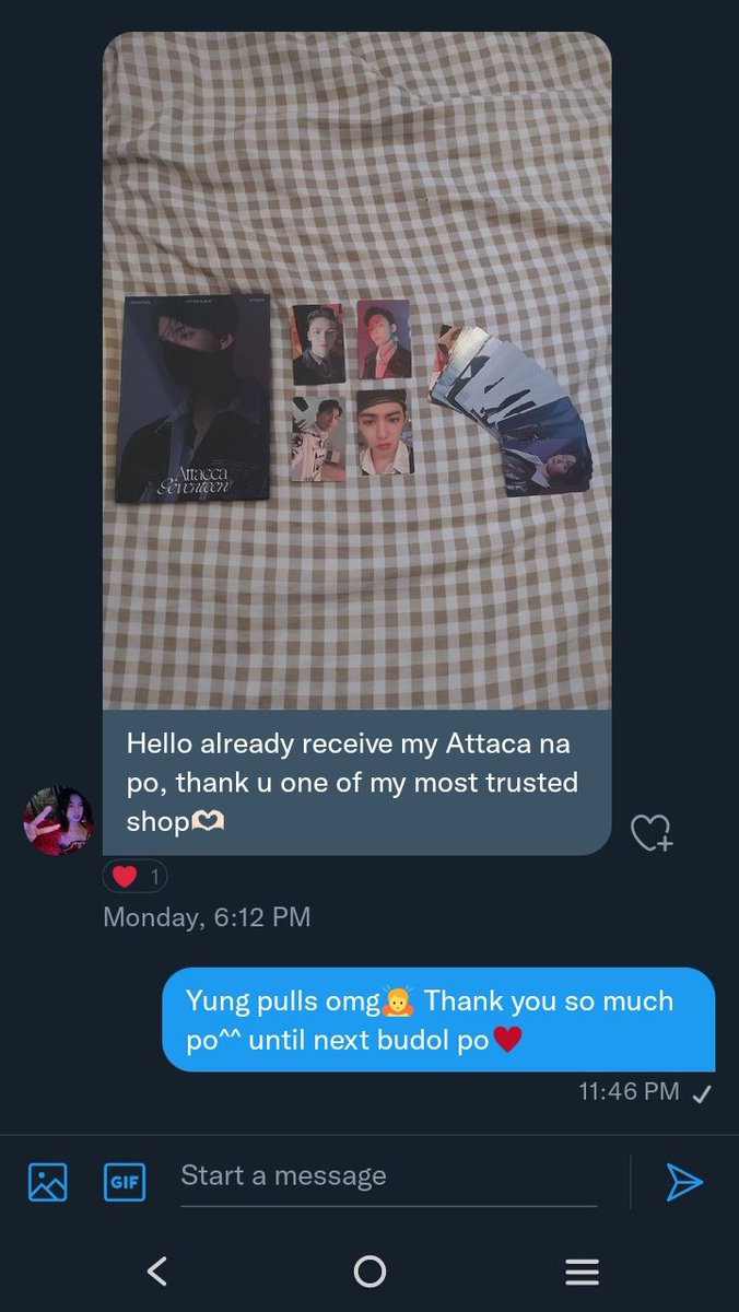 YMMShopPH's tweet photo. Thank you so much po!🥰
#YMMfeedbacks https://t.co/nMZ1pjG28i