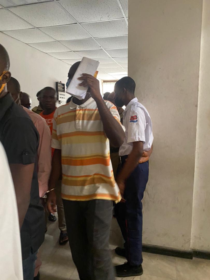 Samnews101's tweet photo. PHOTOS: Bamise Ayankole’s Family Demands Justice At BRT Driver’s Trial

The family of late Bamise Ayankole called for justice at the court, where her suspected killer, a BRT driver, Nice (Andrew) Omininikoron, is standing trial. 

#Bamise #ASUUstrike #BRT #Another12 #Apostle https://t.co/7qk4D9v5V6