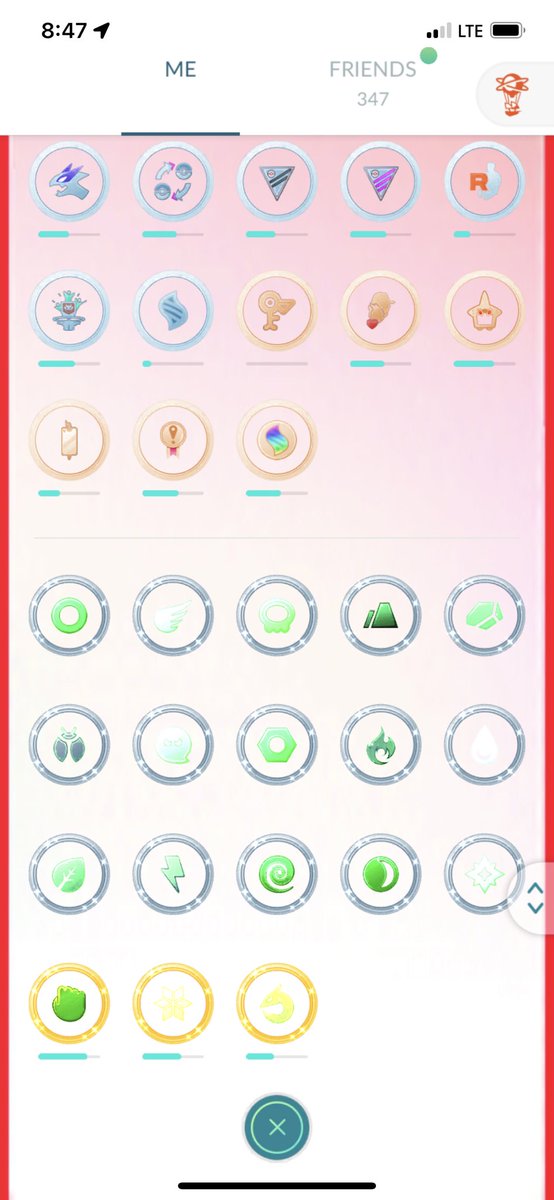 Astrogoat95's tweet photo. New badges just dropped #support #pokemongo #pokemongosupport https://t.co/WFC1CMbbQL