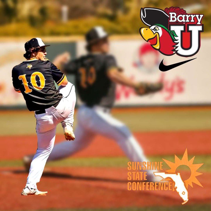I am extremely excited to announce my commitment to play baseball at Barry University. No words can describe how thankful I am for the people that have got me to this moment. Go Bucs!! <a href="/WoodVikingsBSBL/">Archbishop Wood Baseball</a> <a href="/BarryUBaseball/">BarryU Baseball</a>