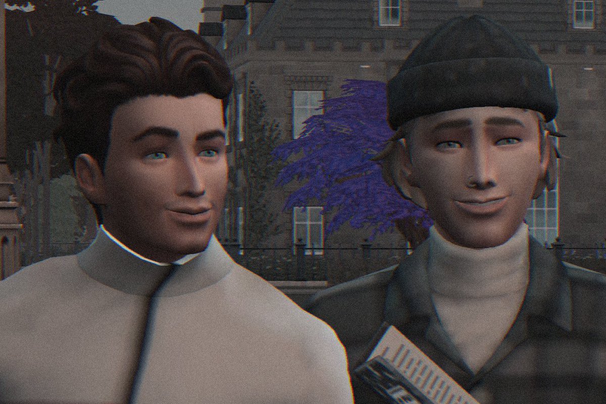 KaySims_'s tweet image. Primer día de Universidad junto a Adrien, su compañero de habitación 🤔🤪

#ShowUsYourSims #TS4