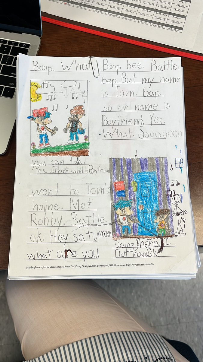 Looking through writing samples from this school year and celebrating how much our second grade writers have grown. <a href="/ms_lamonzt/">Ms. Lamon’s First Grade Class!</a> <a href="/ZacharyTaylorEl/">Zachary Taylor Elementary</a> <a href="/AnaleseCravens/">Analese Cravens Ed.S.</a> <a href="/DwayneR71/">Dwayne Roberts</a>