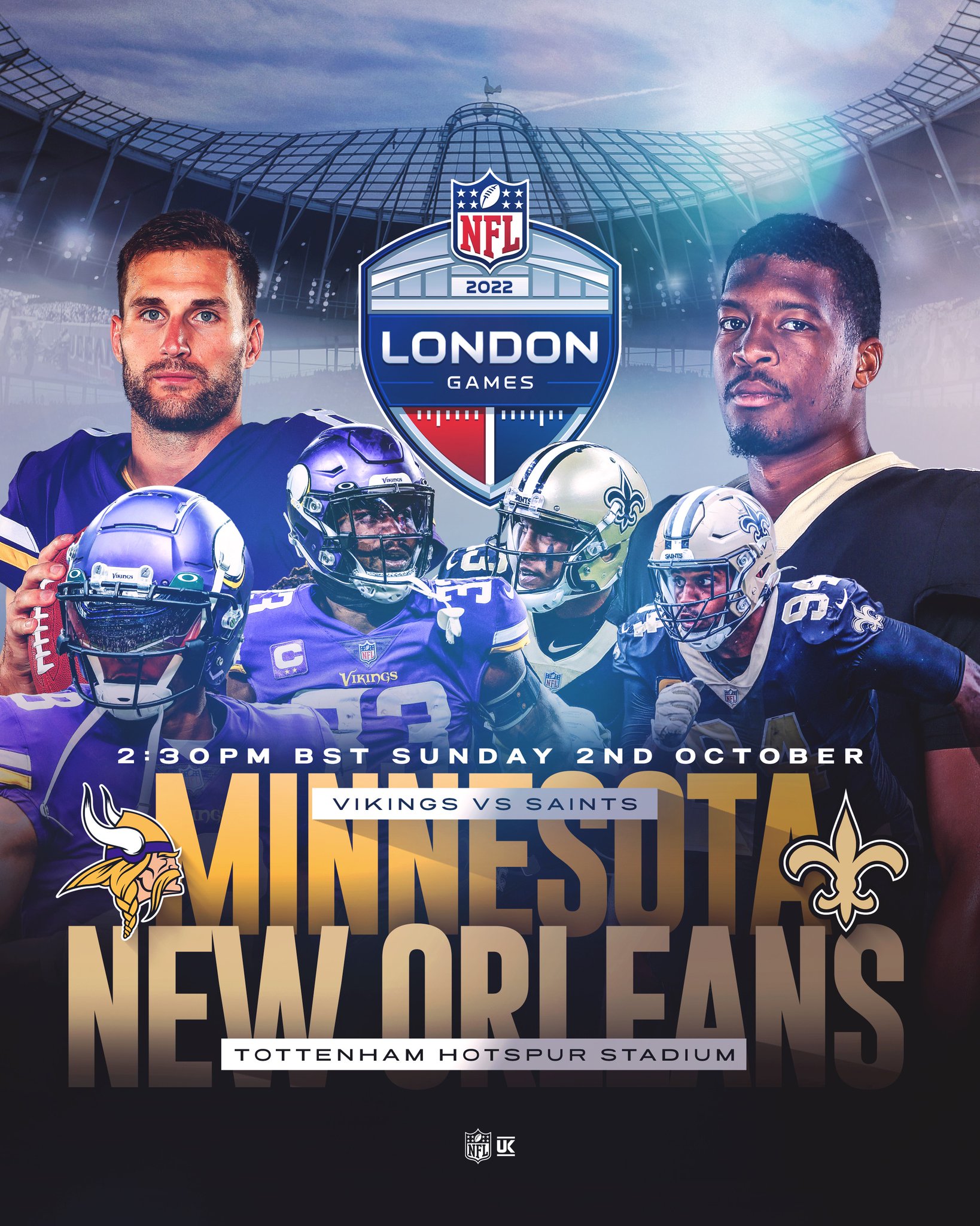 2022 London Game vs. New Orleans Saints