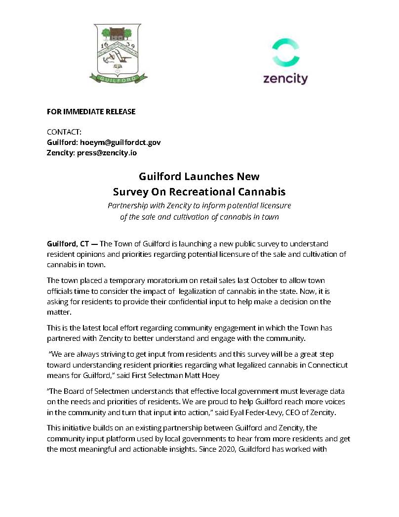 TownGuilford's tweet photo. Survey on Recreational Cannabis https://t.co/S7u7GrzkMg https://t.co/hn9ngHmw0O