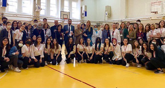 sislimem's tweet photo. Şişli Hamidiye Etfal MTAL TÜBİTAK 4006 Bilim Fuarı açılış törenine Şube Müdürümüz Sn. Soner Polat, idareci, öğretmen ve öğrencilerimiz katıldılar. Serginin hazırlanmasında emeği geçen herkese teşekkür ederiz. 

@tcmeb 
@istanbulilmem 
@sevgiyucell 
@sonerpolat36 https://t.co/kAkLapUXIK