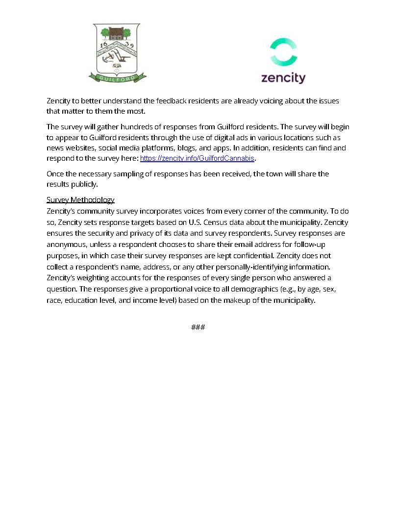 TownGuilford's tweet photo. Survey on Recreational Cannabis https://t.co/S7u7GrzkMg https://t.co/hn9ngHmw0O