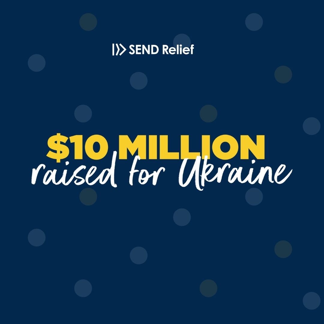 Southern Baptists have now given over $10 million for Ukraine response to bring help &amp; gospel hope to those who have lost everything in the #UkraineRussia war, serving approx 500,000 refugees in 15 countries. 

So grateful for the way <a href="/IMB_SBC/">IMB</a> &amp; <a href="/NAMB_SBC/">NAMB</a> partner thru <a href="/sendrelief/">Send Relief</a>
